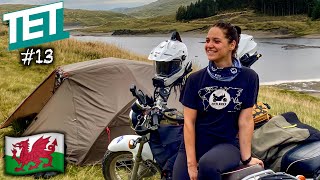 Epic Moto Camping Adventure in Remote Wales 🇬🇧13 [upl. by Dier]