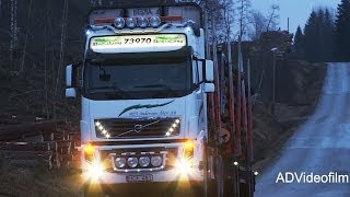 Volvo FH16 Timber truck 750 hp Sweden [upl. by Asikal140]