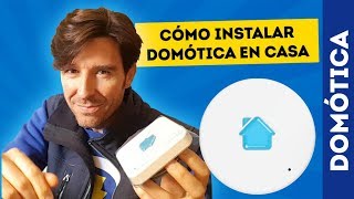 Cómo instalar DOMÓTICA en CASA SENSORES INTEGRADOS [upl. by Ahouh]