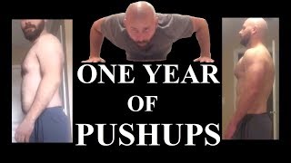 Pushups Everyday For A Year [upl. by Ihel]