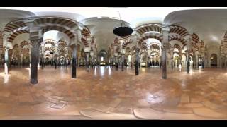 360 Virtual Tour  Mezquita  Cathedral Mosque  Cordoba Spain [upl. by Ramel765]