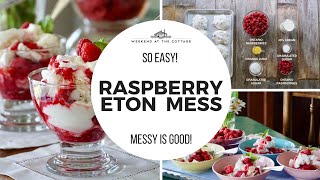 RASPBERRY ETON MESS  Summer Dessert [upl. by Greiner]