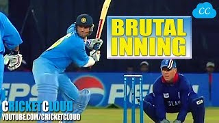 Sourav Ganguly Showing ENGLAND  WHO IS DADA  BRUTAL INNING [upl. by Htebizile]