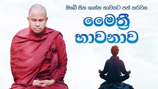 ඔබේ සිත ශාන්ත භාවයට පත් කරවන මෛත්‍රී භාවනාව  Maithree Bhawanawa [upl. by Vi]