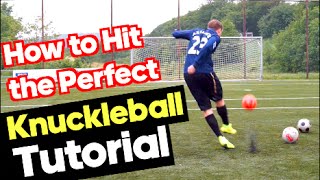 How To Hit The Perfect Knuckleball  Tutorial [upl. by Aniarrol737]