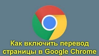 Как включить перевод страницы в Google Chrome [upl. by Euell]