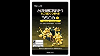 How to redeem Minecraft Minecoins Gift Card [upl. by Gunning394]