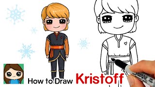 How to Draw Kristoff  Disney Frozen 2 [upl. by Aloysia]