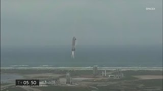 SpaceX Starship successful launch landing [upl. by Boorer940]