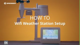 HOW TO  How do I set up my WIFI Weather Centre [upl. by Zanahs]