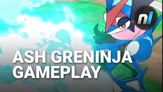 Ash Greninja Gameplay  Battle Bond Pokémon Sun amp Moon Gameplay [upl. by Ennovyhc306]