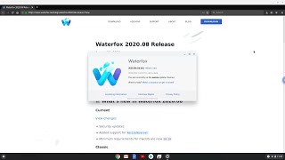 How to install the WaterFox Browser on a Chromebook [upl. by Leda]