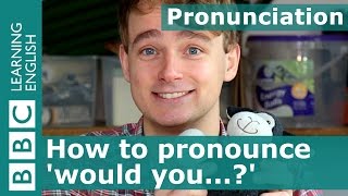 Pronunciation How to pronounce would you [upl. by Irrahs]