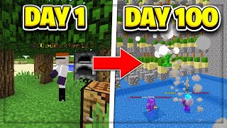 Surviving 100 Days Of Minecraft Factions 118 [upl. by Hubey]