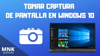 COMO TOMAR CAPTURA DE PANTALLA EN PC CON WINDOWS 10 [upl. by Anawak]