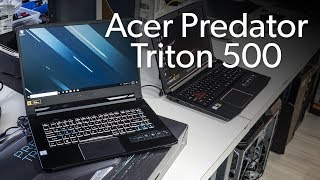 Acer Predator Triton 500 unboxed and benchmarked [upl. by Rehptosirhc]