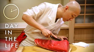 A Day In The Life Of A Sushi Master • Tasty [upl. by Crean]