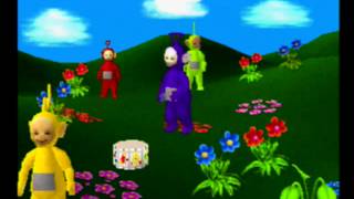 Play With The Teletubbies PS1 Version US Version Walkthrough [upl. by Aicelav]