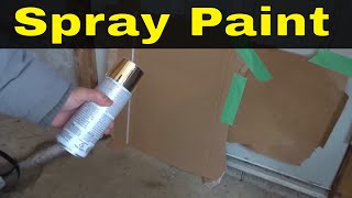 How To Spray Paint ProperlyFull Tutorial [upl. by Ping]