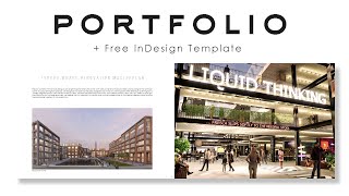 Architecture Portfolio InDesign Tutorial amp Free Template Give Away [upl. by Richardo]