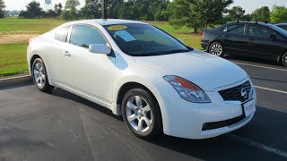 2009 Nissan Altima Coupe 25 S Full Tour amp Startup at Massey Toyota [upl. by Netfa]