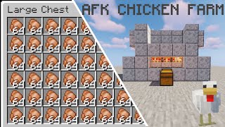 Chicken Farm  Minecraft 121   Super Fast [upl. by Walker]