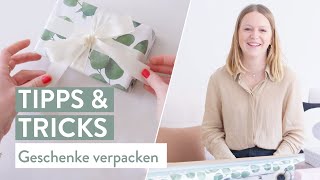 Geschenke verpacken  Tipps amp Tricks  Westwing [upl. by Sibley]