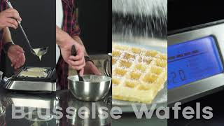 Brusselse wafels receptvideo [upl. by Veneaux574]