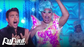 Brita amp Aiden Zhanes “Let It Go” Lip Sync  S12 E6  RuPaul’s Drag Race [upl. by Alekim]