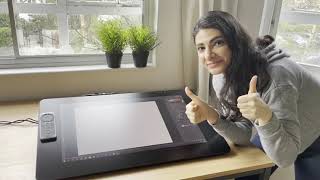 WACOM CINTIQ PRO 24 🖊🤩 UNBOXING  INSTALLATION  FIRST IMPRESSIONS [upl. by Oliver]