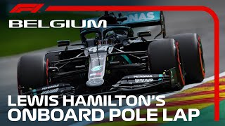 Lewis Hamiltons Pole Lap  2020 Belgian Grand Prix  Pirelli [upl. by Brett365]