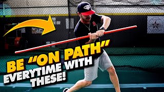 4 Baseball Hitting Drills for Proper Bat Path More Consistent Contact amp Line Drives [upl. by Htehpaj]