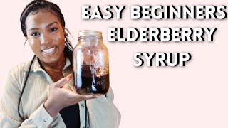 How to Make Elderberry Syrup from Dried Berries Alkaline Approved [upl. by Noxin]