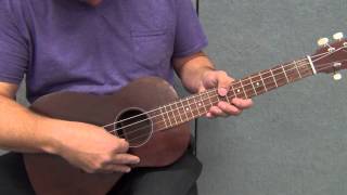 How to Tune a Baritone Ukulele in Standard Tuning [upl. by Aikel734]