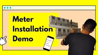 Installation of Wifi Prepaid Electricity Meter  A Quick Demo [upl. by Keener390]