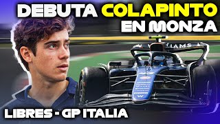 Debuta Colapinto en Monza  Análisis Viernes GP Italia [upl. by Maillil639]