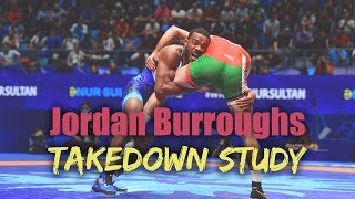 Jordan Burroughs Takedown Study  Entries amp Split Step [upl. by Auod326]