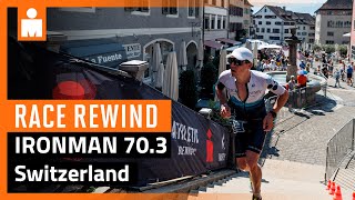 2023 IRONMAN 703 Switzerland  Race Rewind [upl. by Rairb]