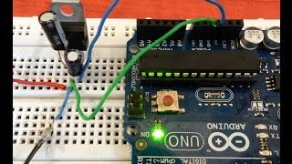 5v from 9v battery using 7805 Voltage regulator IC [upl. by Valery]