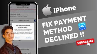 How to Fix Payment Method Declined App Store [upl. by Maillw]