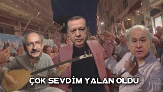 RTE amp Kılıçdaroğlu  Çok Sevdim Yalan Oldu Ft Bahçeli [upl. by Duggan]