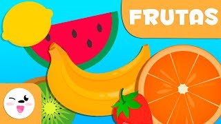 LAS FRUTAS  Vocabulario para niños [upl. by Amoritta192]