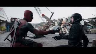 Deadpool 2016 Scrapyard Fight Scene [upl. by Noitna47]