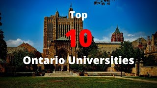 Top 10 Universities in Ontario 2020 [upl. by Aihsoek]