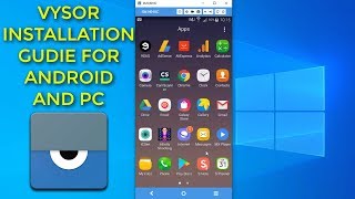 Vysor For Windows and Android Installation Guide 2019 [upl. by Dareen]