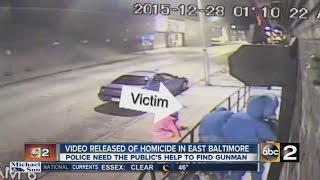 Video released in Baltimore homicide [upl. by Ellehcim]