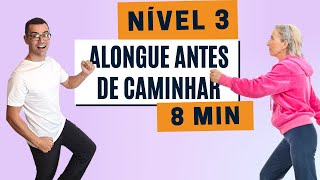 ALONGAMENTO PARA CAMINHADA PERFEITA  Nível 3  Aurélio Alfieri Alongamento [upl. by Adien]