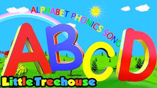 Alphabet Phonics Song  Learning Videos for Kids  Nursery Rhymes amp Songs by Little Treehouse [upl. by Kussell]