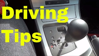 4 Tips For Driving An Automatic Car [upl. by Haleemaj6]