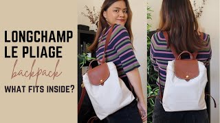 LONGCHAMP LE PLIAGE BACKPACK PAPER  Thats So KT [upl. by Utham]